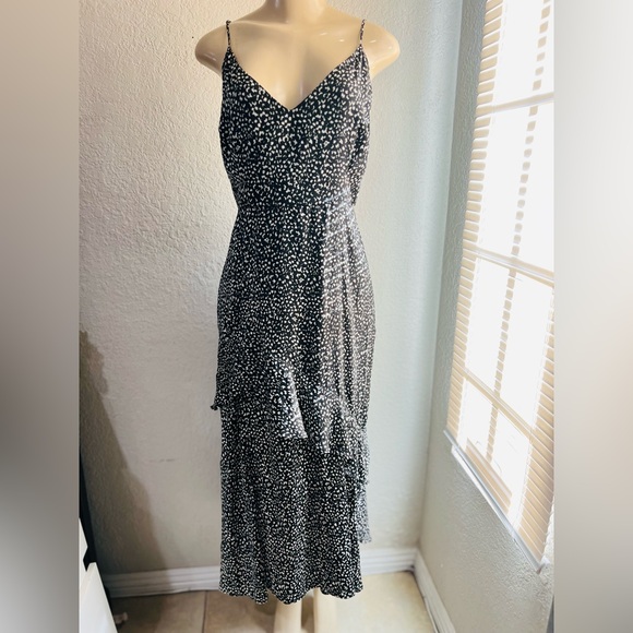 Dynamite women’s dress size med  Ruffle Maxi Dress - Picture 1 of 13